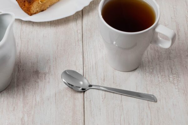 CuisiSmart Cuillère à Café Cuillerée à Soupe - Monobloc d'une Pièce Acier Inoxydable 18/10 et 140 mm Couleur Argent – Image 2